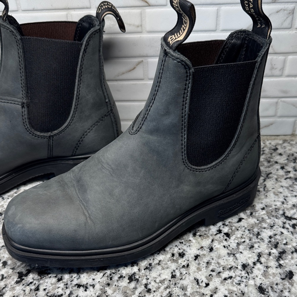 Blundstone Rustic Black Dress Boots - Picture 6 of 14